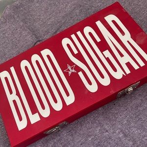 jeffree star blood sugar palette used